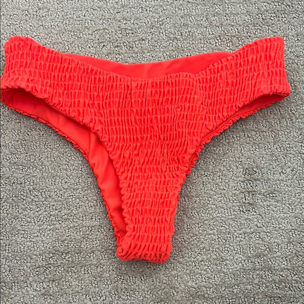 Vibrant Orange Bathing Suit